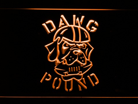 Cleveland Browns 1999-2002 Dawg Pound LED Neon Sign